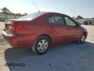 2008 Toyota Corolla CE with VIN 1NXBR32E68Z033223, listed as a Copart auction lot 55874055 with 156,500 mi miles and Clean Title. Bid and sale history available at DreamBid. Image 3.