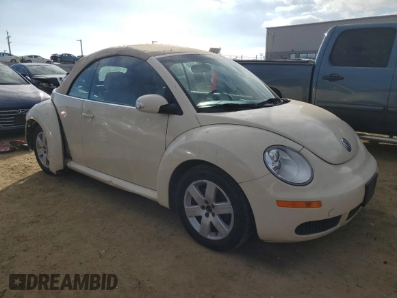 2007 Volkswagen Beetle with VIN 3VWRG31Y07M407278, listed as a Copart auction lot 89382965 with 162,266 mi miles and Salvage title. Bid and sale history available at DreamBid. Image 4.