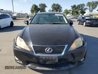2010 Lexus IS 250 with VIN JTHBF5C28A5111898, listed as a Copart auction lot 62731095 with 181,655 mi miles and Salvage title. Bid and sale history available at DreamBid. Image 5.