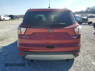 2017 Ford Escape Titanium with VIN 1FMCU0JDXHUD15309, listed as a Copart auction lot 46762215 with Not Provided miles and Salvage Title. Bid and sale history available at carsss.com. Image 6.
