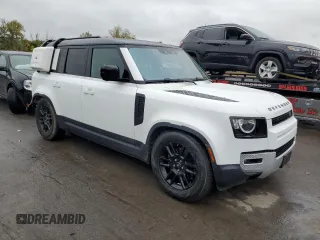 2021 Land Rover Defender S с VIN SALEJ7RX1M2046919, выставлен на аукционе Copart как лот 71701984 с пробегом 37 655 миль миль и Списание • Salvage title. История ставок и продаж доступна на DreamBid. Изображение 4.