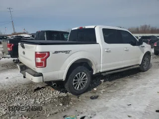 2020 Ford F-150 XL with VIN 1FTEW1EP1LFB77996, listed as a Copart auction lot 46278535 with 93,012 mi miles and Non Repairable. Bid and sale history available at DreamBid. Image 3.