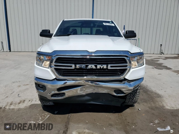 2019 Ram 1500 Big Horn/Lone Star with VIN 1C6SRFFT5KN649163, listed as a Copart auction lot 48713265 with 91,319 mi miles and Salvage Title. Bid and sale history available at carsss.com. Image 5.