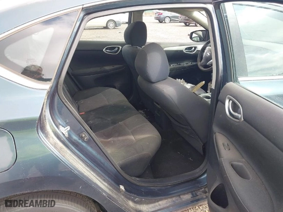 2015 Nissan Sentra S with VIN 3N1AB7AP9FY266184, listed as a IAAI auction lot 41752181 with 119,737 mi miles. Bid and sale history available at carsss.com. Image 8.