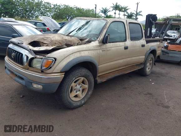 2001 Toyota Tacoma with VIN 5TEHN72N41Z859518, listed as a IAAI auction lot 41635686 with 165,602 mi miles and . Bid and sale history available at carsss.com. Image 17.