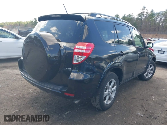 2011 Toyota RAV4 Ltd with VIN 2T3DF4DV0BW138388, listed as a IAAI auction lot 42062076 with 190,553 mi miles. Bid and sale history available at carsss.com. Image 4.