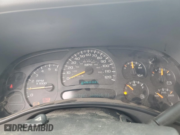 2003 Chevrolet Avalanche z VIN 3GNEC13T93G290660, wystawiony jako Copart lot #52621175 z przebiegiem 288 025 mil mil oraz Czysty tytuł • Clean title. Historia ofert i sprzedaży dostępna na DreamBid. Obrazek 9.