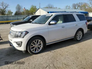 2018 Ford Expedition Platinum с VIN 1FMJU1MT0JEA13687, выставлен на аукционе Copart как лот 52339725 с пробегом 175 923 миль миль и Списание • Salvage title. История ставок и продаж доступна на DreamBid. Изображение 1.