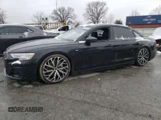 2022 Audi A8 with VIN WAULDAF88NN009542, listed as a Copart auction lot 82178363 with 0 mi miles and Clean Title. Bid and sale history available at carsss.com. Image 1.