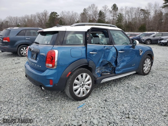 2017 MINI Countryman Cooper S with VIN WMZYT5C39H3D81292, listed as a Copart auction lot 85746424 with 47,650 mi miles and Salvage Title. Bid and sale history available at carsss.com. Image 3.