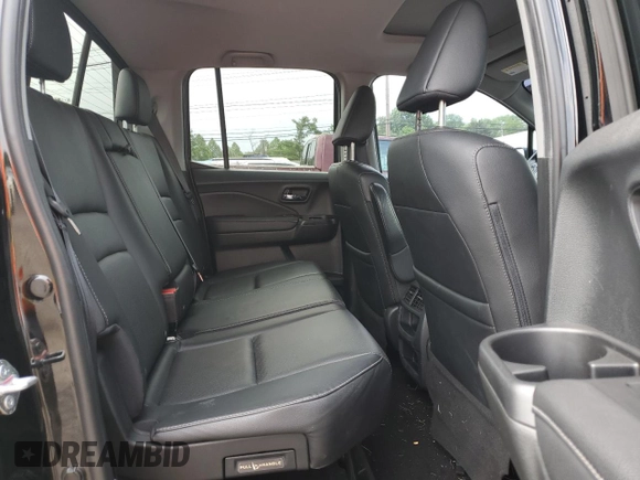 2020 Honda Ridgeline RTL with VIN 5FPYK3F57LB030174, listed as a Copart auction lot 59985415 with 43,095 mi miles and Salvage title. Bid and sale history available at DreamBid. Image 10.