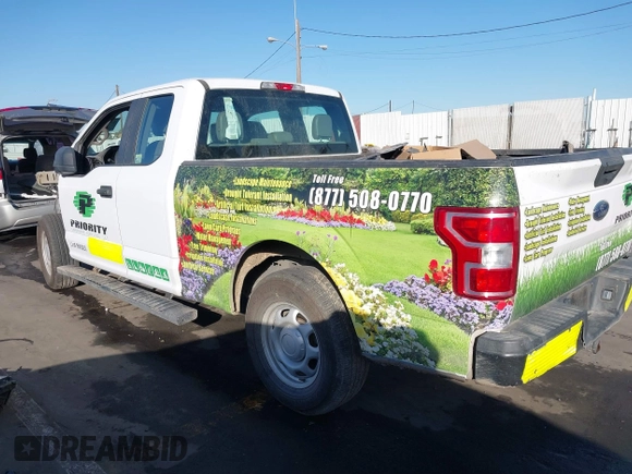 2018 Ford F-150 XL z VIN 1FTEX1CB5JKD81449, wystawiony jako IAAI lot #41362827 z przebiegiem Nie podano mil oraz . Historia ofert i sprzedaży dostępna na DreamBid. Obrazek 15.