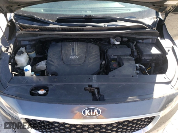 2016 Kia Sedona SX with VIN KNDMC5C11G6168909, listed as a Copart auction lot 42116425 with 69,117 mi miles and Salvage Title. Bid and sale history available at carsss.com. Image 12.