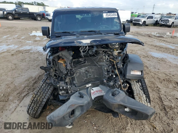 2018 Jeep Wrangler Unlimited Sport S with VIN 1C4HJXDN6JW278334, listed as a Copart auction lot 85453494 with Not provided miles and Salvage title. Bid and sale history available at DreamBid. Image 5.
