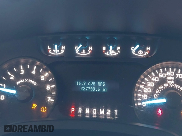 2012 Ford F-150 XL with VIN 1FTFX1EF4CKE35055, listed as a IAAI auction lot 42226098 with 227,790 mi miles and . Bid and sale history available at DreamBid. Image 15.