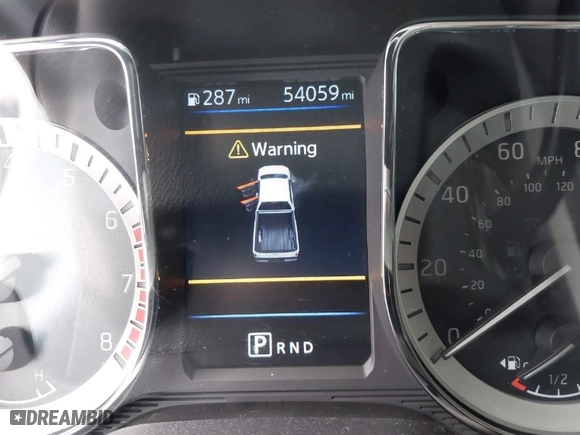 2019 Nissan Titan SV with VIN 1N6AA1E56KN507810, listed as a IAAI auction lot 41947972 with 54,059 mi miles. Bid and sale history available at carsss.com. Image 7.