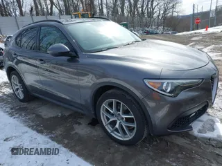 2019 Alfa Romeo Stelvio z VIN ZASPAKAN5K7C49428, wystawiony jako IAAI lot #41590351 z przebiegiem 60 052 mil mil oraz . Historia ofert i sprzedaży dostępna na DreamBid. Obrazek 1.