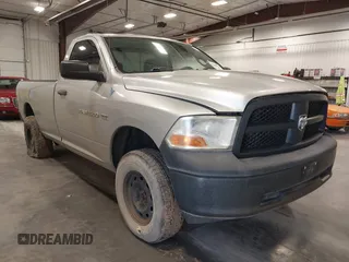 2012 Ram 1500 Tradesman with VIN 3C6JD7DT6CG130703, listed as a IAAI auction lot 42188726 with 228,561 mi miles and . Bid and sale history available at DreamBid. Image 1.