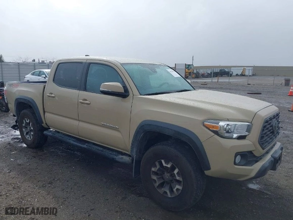 2020 Toyota Tacoma 4WD SR5 with VIN 3TMCZ5AN0LM340440, listed as a IAAI auction lot 41576373 with 98,843 mi miles. Bid and sale history available at carsss.com. Image 1.