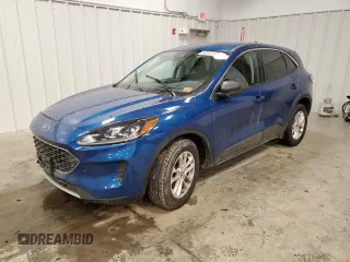 2022 Ford Escape SE with VIN 1FMCU9G63NUA36258, listed as a Copart auction lot 43872795 with 37,054 mi miles and Salvage Title. Bid and sale history available at carsss.com. Image 1.