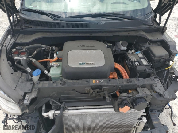 2016 Kia Soul EV + with VIN KNDJX3AE6G7016300, listed as a Copart auction lot 58491144 with NaN miles and Salvage Title. Bid and sale history available at carsss.com. Image 14.