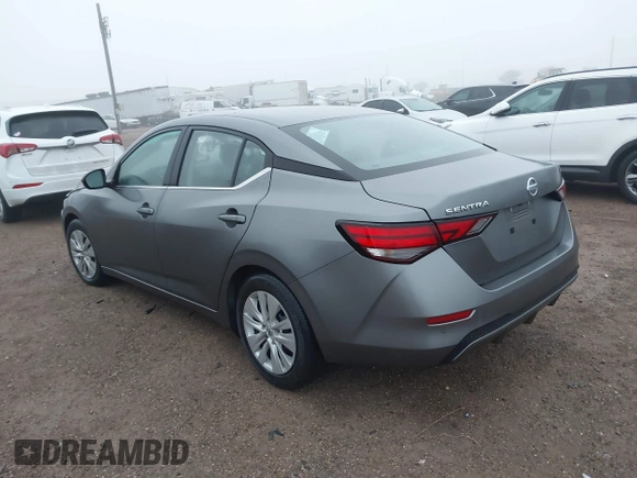 2023 Nissan Sentra S with VIN 3N1AB8BV3PY306134, listed as a IAAI auction lot 41485153 with 29,926 mi miles and . Bid and sale history available at DreamBid. Image 3.