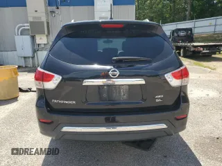 2015 Nissan Pathfinder Platinum with VIN 5N1AR2MM3FC637468, listed as a Copart auction lot 57300945 with 155,378 mi miles and Salvage title. Bid and sale history available at DreamBid. Image 6.