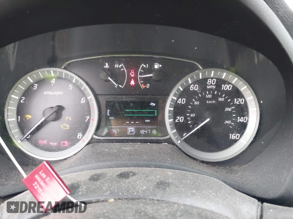 2014 Nissan Sentra SV z VIN 3N1AB7AP5EY307098, wystawiony jako IAAI lot #42014996 z przebiegiem 184 716 mil mil oraz . Historia ofert i sprzedaży dostępna na DreamBid. Obrazek 7.