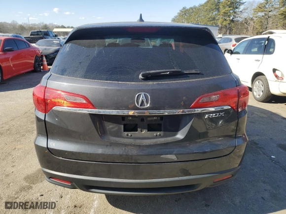 2014 Acura RDX with VIN 5J8TB3H33EL016269, listed as a Copart auction lot 42170635 with 120,971 mi miles and Salvage Title. Bid and sale history available at carsss.com. Image 6.