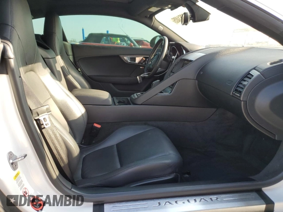 2017 Jaguar F-Type Premium with VIN SAJWA6AT0H8K46628, listed as a Copart auction lot 53251405 with 27,972 mi miles and Salvage Title. Bid and sale history available at DreamBid. Image 10.