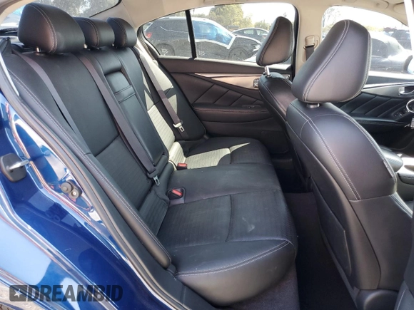 2020 Infiniti Q50 3.0t SPORT with VIN JN1EV7AP4LM208572, listed as a Copart auction lot 49239485 with 70,735 mi miles and Salvage Title. Bid and sale history available at carsss.com. Image 10.