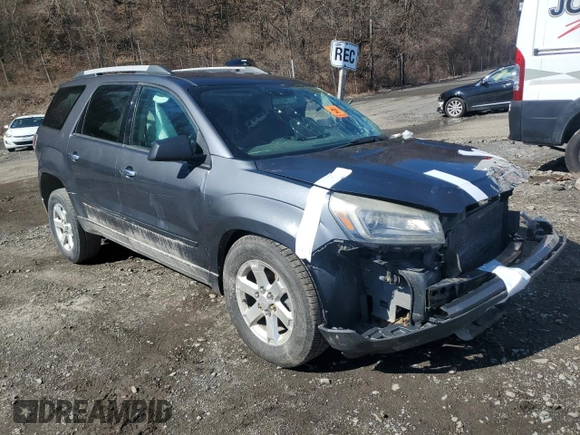 2014 GMC Acadia SLE with VIN 1GKKRNED0EJ313059, listed as a Copart auction lot 47213385 with Not Provided miles and Salvage Title. Bid and sale history available at carsss.com. Image 4.