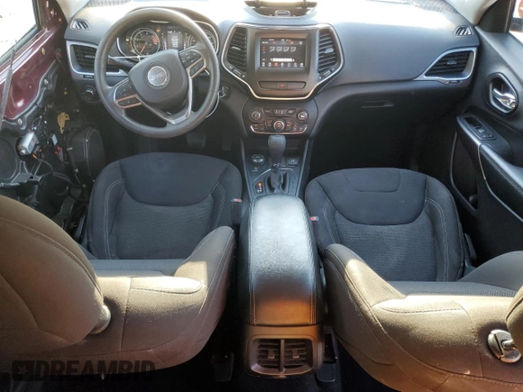 2020 Jeep Cherokee Latitude with VIN 1C4PJMCB1LD615721, listed as a Copart auction lot 53519125 with 98,668 mi miles and Salvage title. Bid and sale history available at DreamBid. Image 8.