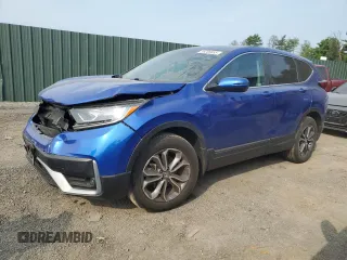 2021 Honda CR-V EX z VIN 7FARW2H54ME034343, wystawiony jako Copart lot #59288885 z przebiegiem 22 154 mil mil oraz Szkoda całkowita • Salvage title. Historia ofert i sprzedaży dostępna na DreamBid. Obrazek 1.