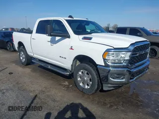 2022 Ram 2500 Big Horn with VIN 3C6UR5DLXNG146277, listed as a IAAI auction lot 41521361 with 72,960 mi miles. Bid and sale history available at carsss.com. Image 1.