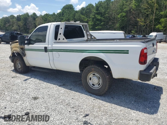 2010 Ford F-250 XL with VIN 1FTSF2BR7AEB00874, listed as a Copart auction lot 65154225 with Not provided miles and Non repairable. Bid and sale history available at DreamBid. Image 2.