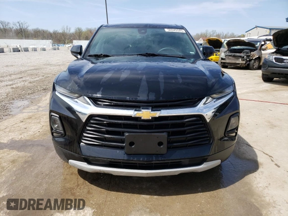 2021 Chevrolet Blazer LT with VIN 3GNKBHRS2MS523130, listed as a Copart auction lot 50945525 with 93,691 mi miles and Salvage title. Bid and sale history available at DreamBid. Image 5.