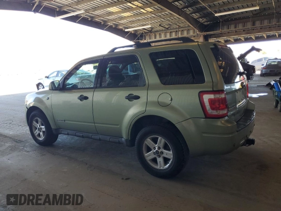 2008 Ford Escape Hybrid with VIN 1FMCU59H88KE09091, listed as a Copart auction lot 62416815 with 224,614 mi miles and Salvage title. Bid and sale history available at DreamBid. Image 2.