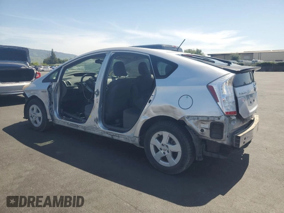 2011 Toyota Prius I with VIN JTDKN3DU7B1432090, listed as a Copart auction lot 52990835 with Not Provided miles and Salvage Title. Bid and sale history available at DreamBid. Image 2.