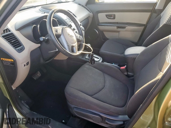 2010 Kia Soul + with VIN KNDJT2A25A7177174, listed as a Copart auction lot 52167295 with 86,752 mi miles and Salvage Title. Bid and sale history available at DreamBid. Image 7.
