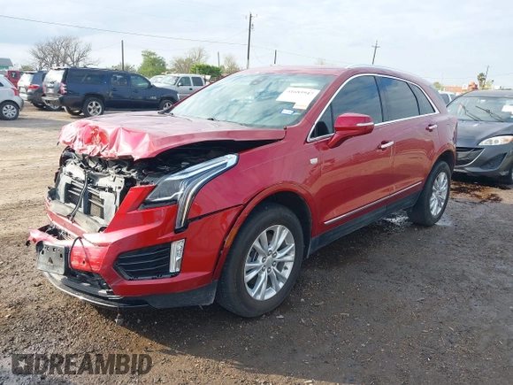 2021 Cadillac XT5 FWD Luxury with VIN 1GYKNAR45MZ125383, listed as a IAAI auction lot 41685947 with 64,997 mi miles. Bid and sale history available at carsss.com. Image 18.
