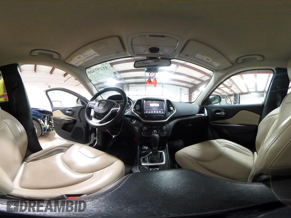 2017 Jeep Cherokee Limited with VIN 1C4PJMDS4HW505613, listed as a IAAI auction lot 41257420 with 91,967 mi miles and . Bid and sale history available at DreamBid. Image 18.