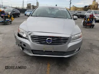 2014 Volvo S80 3.2L with VIN YV1952ASXE1180961, listed as a Copart auction lot 65252394 with 83,579 mi miles and Salvage Title. Bid and sale history available at carsss.com. Image 5.