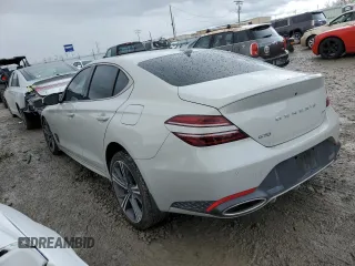2024 Genesis G70 2.5T with VIN KMTG34SC6RU136838, listed as a Copart auction lot 51304345 with 13,041 mi miles and Salvage title. Bid and sale history available at DreamBid. Image 2.