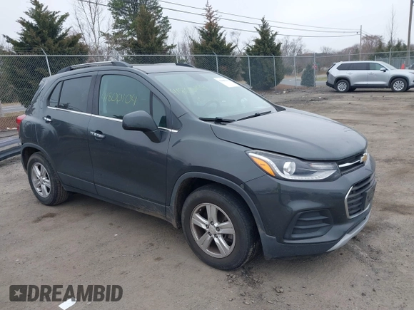 2018 Chevrolet Trax LT with VIN 3GNCJLSB2JL409509, listed as a IAAI auction lot 41800104 with 84,630 mi miles and . Bid and sale history available at carsss.com. Image 1.
