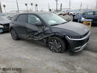 2022 Hyundai IONIQ 5 SE with VIN KM8KMDAF9NU100567, listed as a Copart auction lot 48019153 with 8,636 mi miles. Bid and sale history available at carsss.com. Image 4.