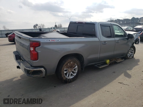 2024 Chevrolet Silverado 1500 LT with VIN 1GCRDDED6RZ329678, listed as a Copart auction lot 43390915 with Not Provided miles and Salvage Title. Bid and sale history available at DreamBid. Image 3.