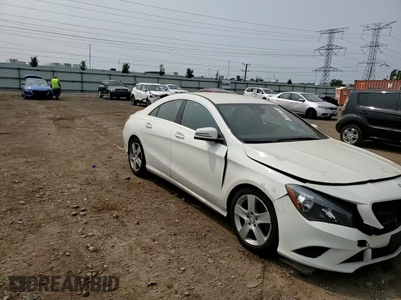2015 Mercedes-Benz CLA 250 with VIN WDDSJ4GB0FN177766, listed as a Copart auction lot 58659135 with 54,423 mi miles and Salvage title. Bid and sale history available at DreamBid. Image 13.