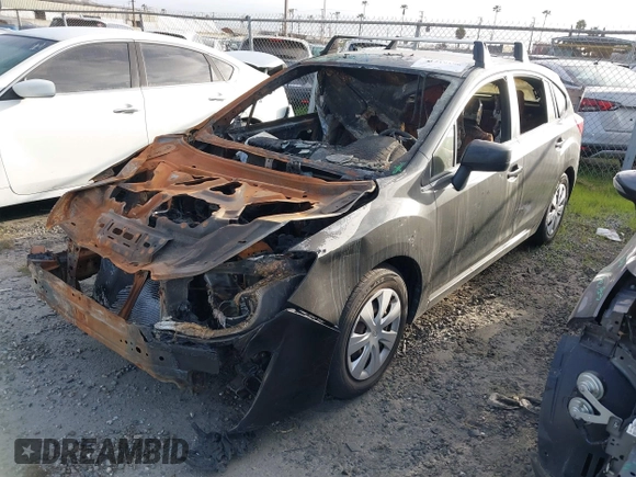 2015 Subaru Impreza 2.0i z VIN JF1GPAA62F9283725, wystawiony jako IAAI lot #41219196 z przebiegiem Nie podano mil oraz . Historia ofert i sprzedaży dostępna na DreamBid. Obrazek 2.