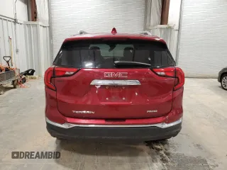 2020 GMC Terrain SLT with VIN 3GKALVEV3LL252060, listed as a Copart auction lot 53077015 with 75,126 mi miles and Salvage Title. Bid and sale history available at carsss.com. Image 6.